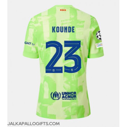 Barcelona Jules Kounde #23 Kolmaspaita 2024-25 Lyhythihainen